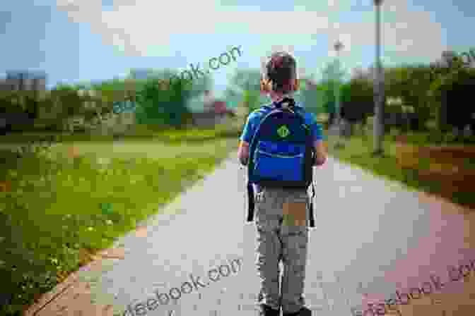 A Child Walking Through A Field On The Way To School Through The Fields To School: My Life In Montana