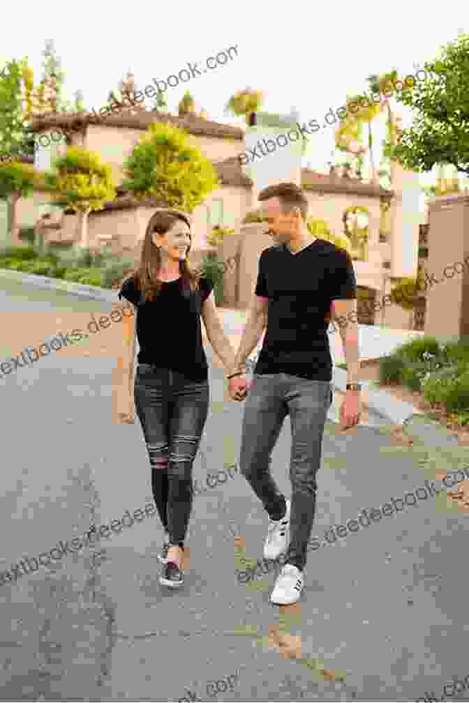A Couple Holding Hands, Walking Down The Street. The Man Is Wearing A Hoodie And The Woman Is Wearing A Dress. The Man's Hand Is Noticeably Larger Than The Woman's, With Scars On His Knuckles. The Woman's Hand Is Soft And Delicate. She Softened Up The Hood In Him 3