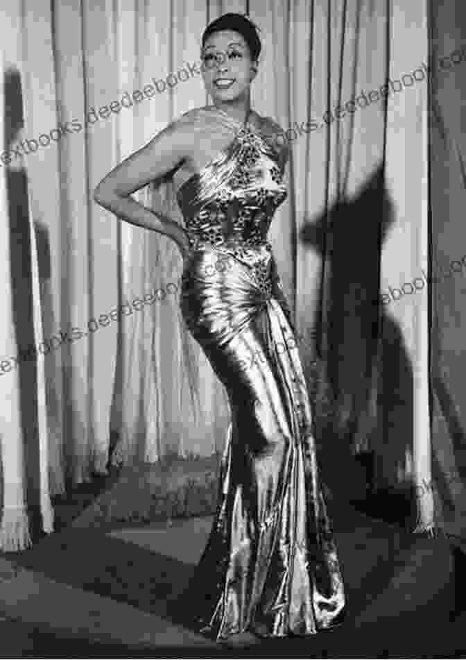 A Glamorous Portrait Of Josephine Baker, Wearing A Flowing Gown And Striking A Dynamic Pose Jazz Age Josephine: Dancer Singer Who S That Who? Why That S MISS Josephine Baker To You