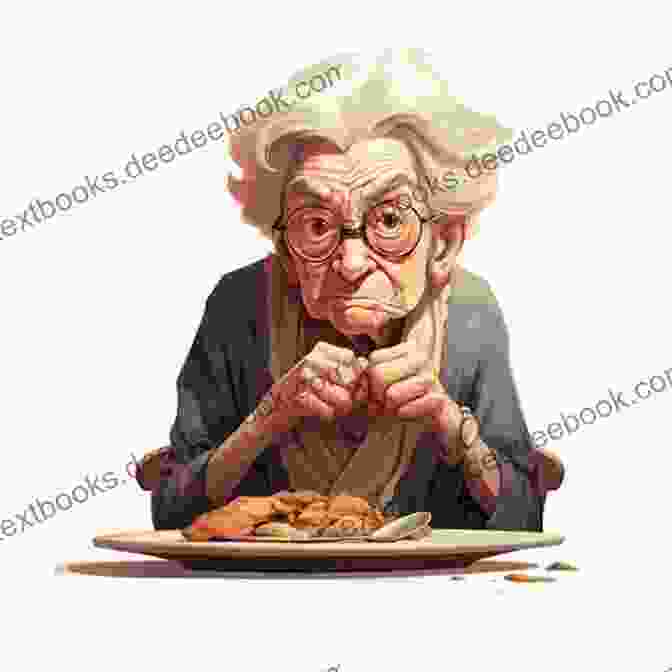 A Humorous Depiction Of An Elderly Woman With A Voracious Appetite. Fun Poems For Bright Kids