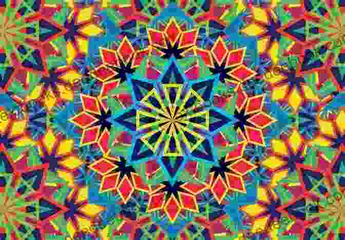 A Kaleidoscope Design With Vibrant Colors And Intricate Patterns Kaleidoscopes And Quilts: An Artist S Journey Continues