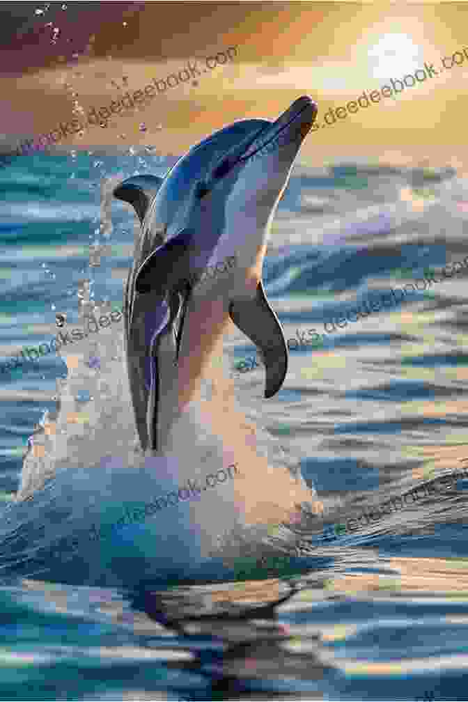 A Majestic Dolphin Leaps Above The Ocean Waves, Its Sleek Body Glistening In The Sunlight. The Clever Dolphin (Ocean Tales)