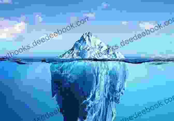 A Massive Iceberg Floating In The Icy Waters Of The Arctic, Its Rugged Surface Reflecting The Sunlight The Secret Of Snow: A Novel