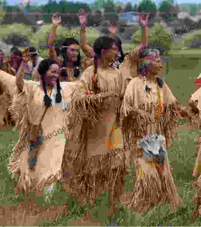 A Photograph Of Spotted Dog Western Shoshoni Elders Participating In A Traditional Ceremony. Spotted Dog (Western Shoshoni Tribe 4)