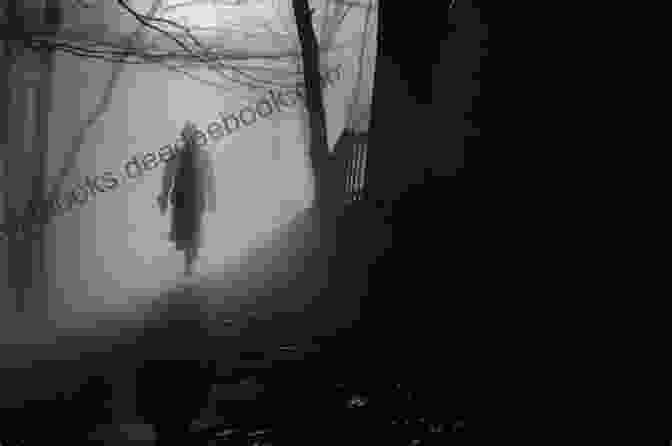 A Shadowy Figure Lurking In A Misty Forest, Symbolizing The Chilling Presence Of The Phantoms In Dean Koontz's Novel. Phantoms: A Thriller Dean Koontz