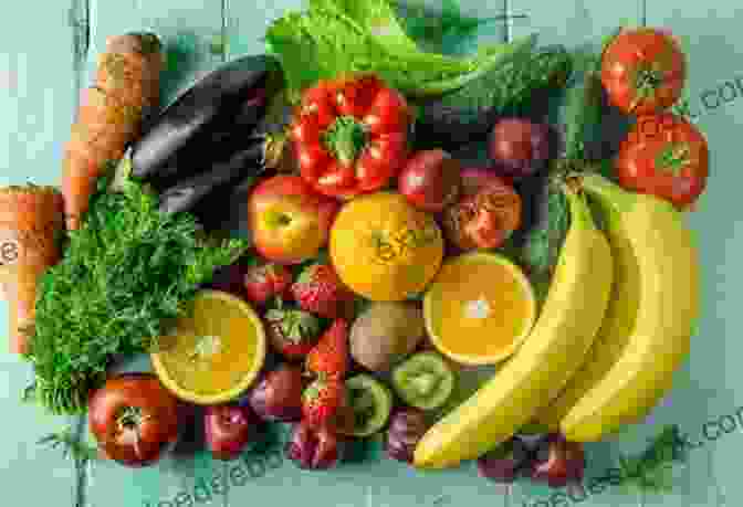 A Variety Of Fruits, Vegetables, And Whole Grains On A Plate Human Body: An Overview (21st Century Health And Wellness)