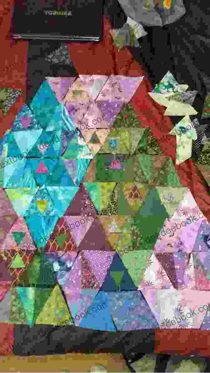 A Whimsical And Enchanting Quilt Featuring Hexagon Blocks Depicting Woodland Creatures, Trees, And Forest Scenes. Hexa Go Go: English Paper Piecing 16 Quilt Projects