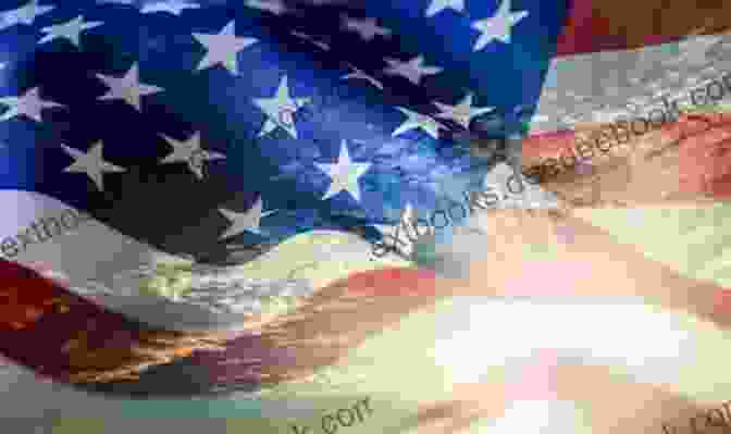 An American Flag Waving Against A Sunset Backdrop Poet S Back Door: The American West Encouragement Love Hope Patriotism