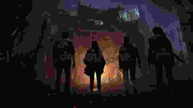 An Image Of A Group Of Teens Standing In Front Of A Dilapidated Building In A Dystopian Setting Tessera: The 47 Shadows: (A Teen And Young Adult Dystopian Fiction Series: Volume 1)