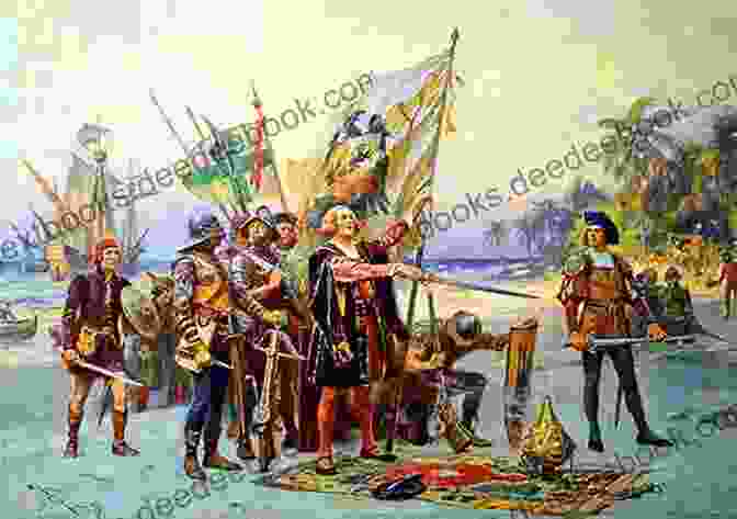 Artwork Depicting The Arrival Of Christopher Columbus In The Americas Conversion Narratives In Early Modern England: Tales Of Turning (Early Modern Literature In History)
