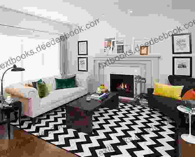 Chevron Pattern In A Playful Family Room The Big Of Lap Quilts: 51 Patterns For Family Room Favorites