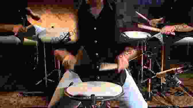Drummer Playing A Single Stroke Roll On A Drum Kit Super Drum Set Warm Ups #1 Kevin White