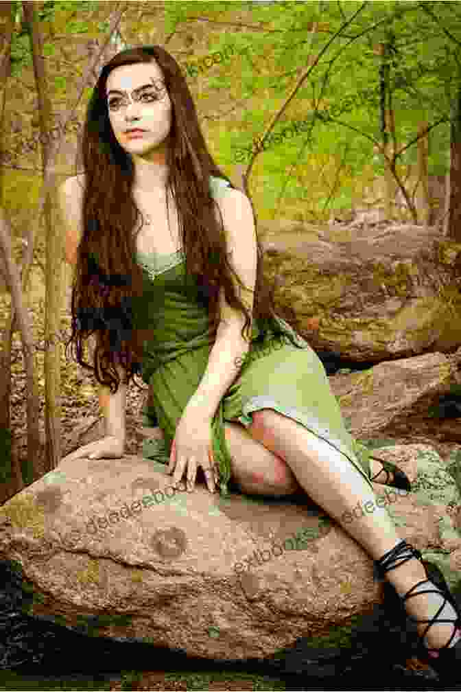 Emelina Grace, A Beautiful Forest Nymph With Emerald Eyes And Flowing Hair Emelina Grace: And Lady Igraine