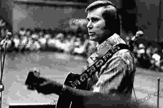 George Jones Performing On Stage In The 1960s Legends Of Country Music George Jones