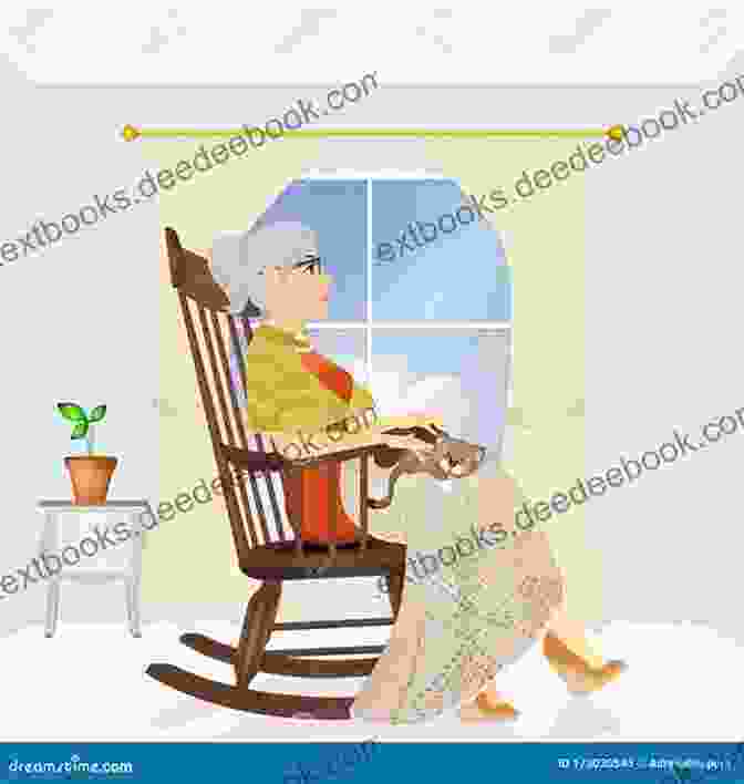 Illustration Of A Faceless Old Woman With Long, Flowing Hair, Sitting In A Rocking Chair In The Corner Of A Dark Room. The Faceless Old Woman Who Secretly Lives In Your Home: A Welcome To Night Vale Novel