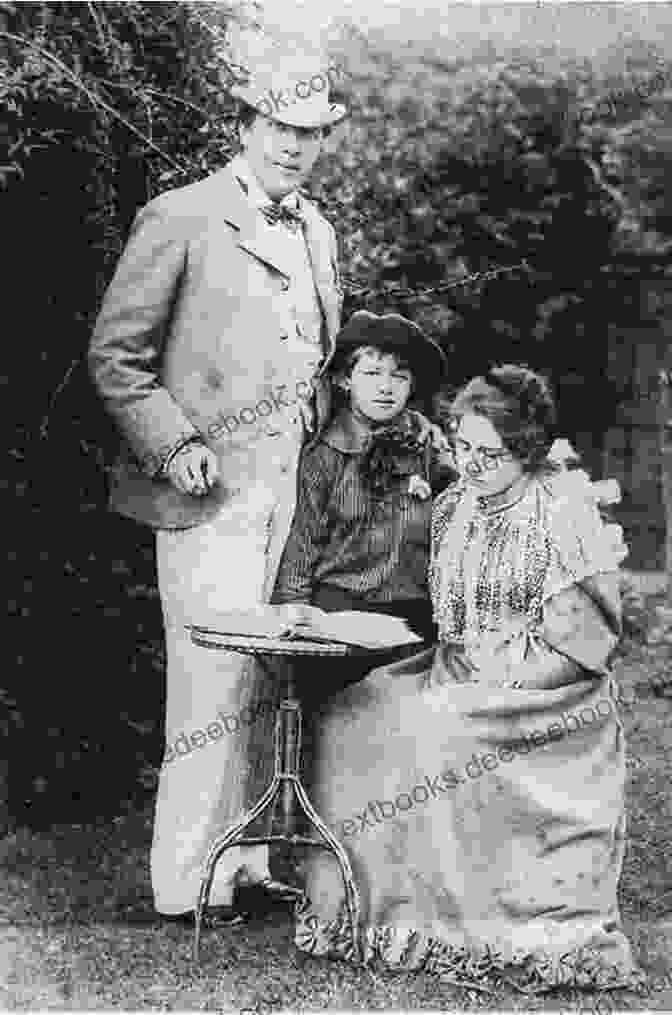 Oscar Wilde And Constance Lloyd Standing In A Garden, Looking Lovingly At Each Other Wilde In Love: The Wildes Of Lindow Castle