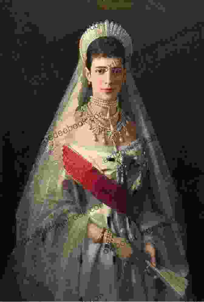 Portrait Of Tsarina Maria Feodorovna, A Beautiful Woman With Piercing Blue Eyes And A Regal Bearing The Romanov Empress: A Novel Of Tsarina Maria Feodorovna