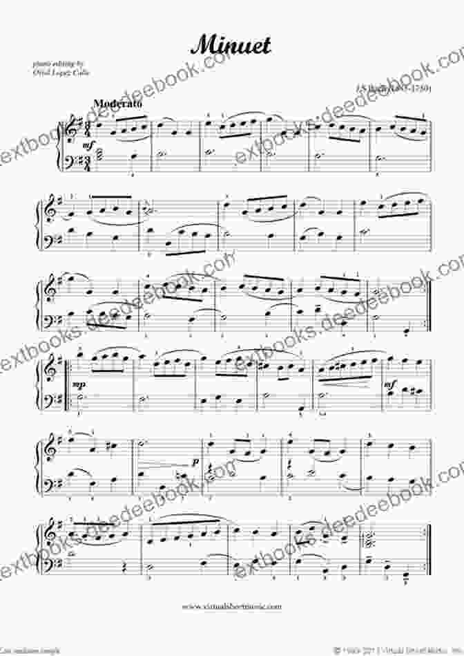 Sheet Music For Minuet In G Major By Johann Sebastian Bach Belwin Contest Winners 1: 15 Original Early Elementary To Elementary Piano Solos From The Libraries Of Belwin Mills And Summy Birchard (Piano)