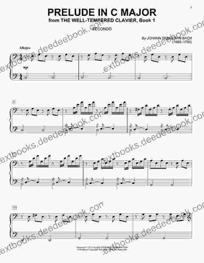 Sheet Music For Prelude In C Major By Johann Sebastian Bach Belwin Contest Winners 1: 15 Original Early Elementary To Elementary Piano Solos From The Libraries Of Belwin Mills And Summy Birchard (Piano)
