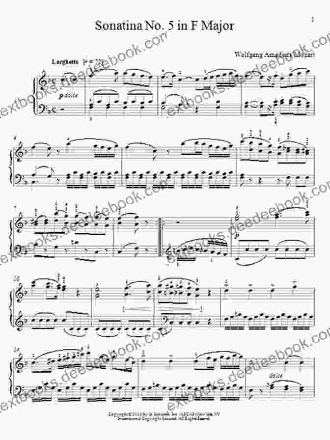 Sheet Music For Sonatina In C Major By Wolfgang Amadeus Mozart Belwin Contest Winners 1: 15 Original Early Elementary To Elementary Piano Solos From The Libraries Of Belwin Mills And Summy Birchard (Piano)
