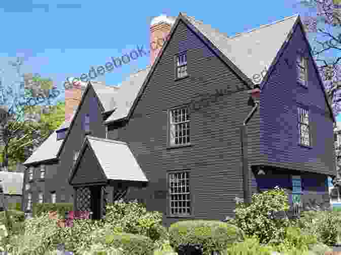 The House Of The Seven Gables, A Large, Wooden House With A Gambrel Roof Salem (Then And Now) Jerome M Curley