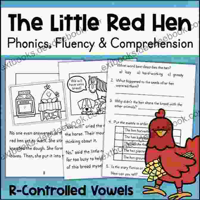 The Red Hen Short E Decodable Phonics Book Decodable Readers: 15 Short Vowel Phonics Decodable For Beginning Readers Ages 4 7 Developing Decoders (Set 1)