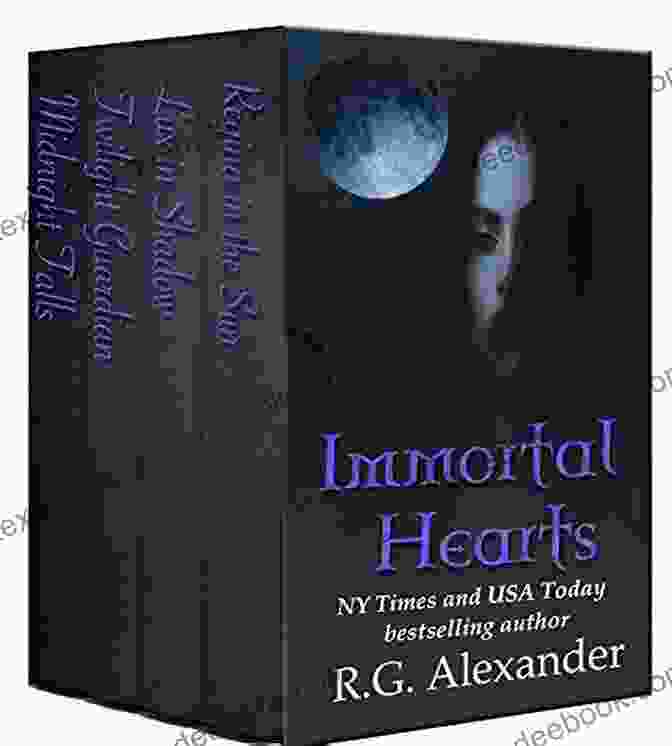 Vampire Kisses: Immortal Hearts Book Cover Featuring Raven Madison And Alexander Sterling Vampire Kisses 9: Immortal Hearts Ellen Schreiber