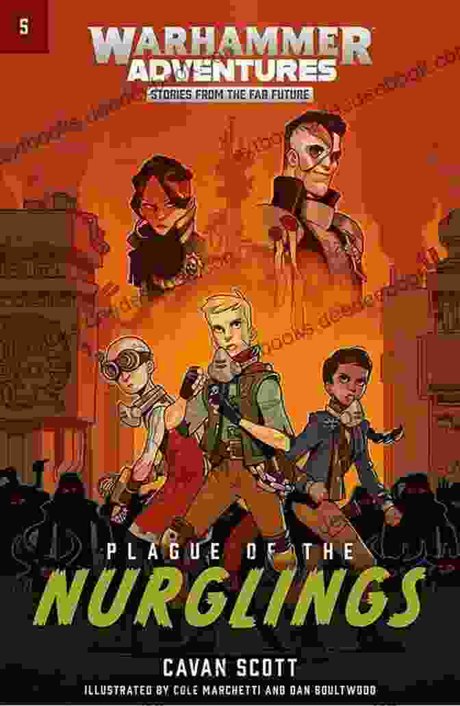 Warhammer Adventures: Plague Of The Nurglings Warped Galaxies Book Cover Warhammer Adventures: Plague Of The Nurglings (Warped Galaxies 5)