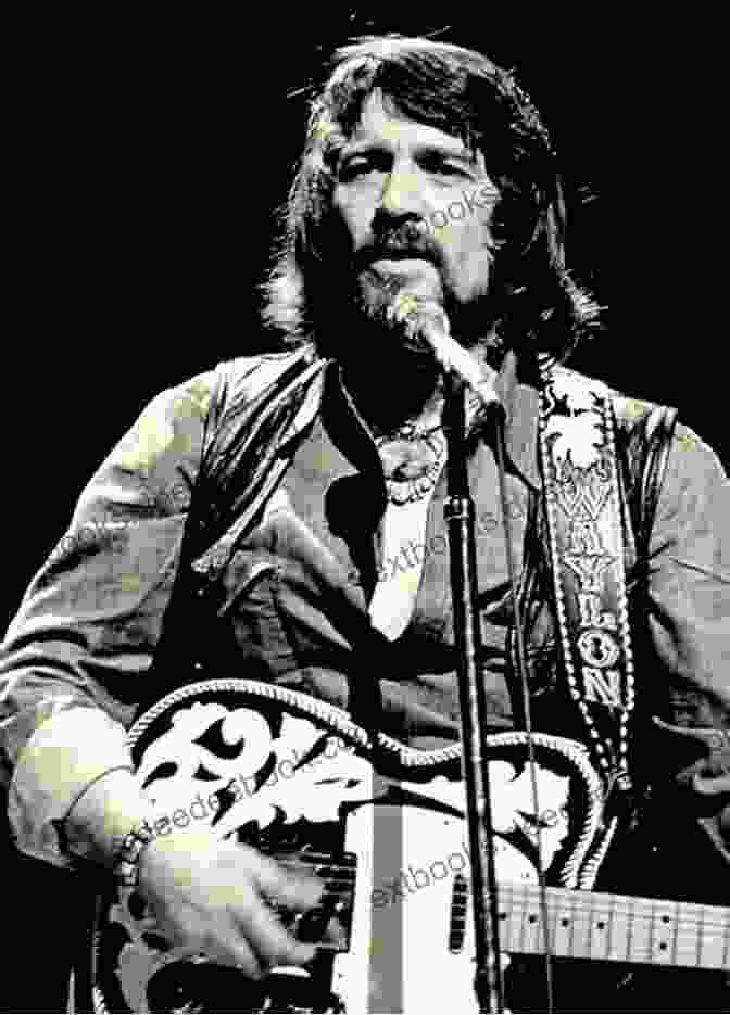 Waylon Jennings Performing On Stage In The 1970s Legends Of Country Music Waylon Jennings