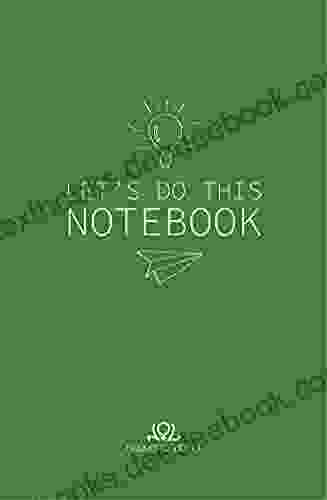 Let Us Do This Something: Colorful Notebooks Lined Paper Kids Sketchbook Green Color Cover