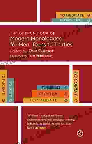 The Methuen Drama Of Modern Monologues For Men: Teens To Thirties (Oberon Modern Plays)